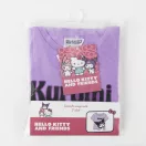 Hello Kitty Kuromi Purple dječja kratka majica, gornji dio 6 godina / 116 cm