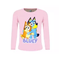   Bluey Hug Pink dječja duga majica, gornji dio 6 godina / 116 cm