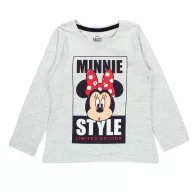   Disney Minnie Style Grey dječja dugačka majica, gornji dio 7 godina / 122 cm