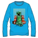 Minecraft Block Blaster dječja majica dugih rukava koja svijetli u mraku, gornji dio 10 godina / 140 cm
