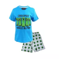 Minecraft Alpha dječja kratka pidžama 6 godina / 116 cm