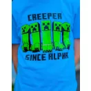 Minecraft Alpha dječja kratka pidžama 6 godina / 116 cm