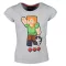 Minecraft Grey dječja kratka majica, gornji dio 6 godina / 116 cm