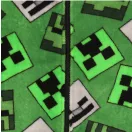 Minecraft Emerald dječja duga pidžama, kombinezon 3 - 4 godine / 98 - 104 cm