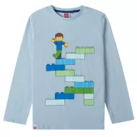   Lego Block Light Blue dječja majica dugih rukava, gornji dio 3 godine / 98 cm