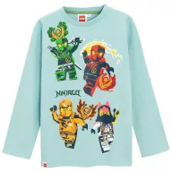   Lego Ninjago Battle Blue dječja majica dugih rukava, gornji dio 3 godine / 98 cm