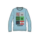 Minecraft Blockbuster Blue dječja majica dugih rukava, gornji dio 6 godina / 116 cm