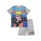 Naruto Kage Bunshin Grey dječja kratka pidžama 6 godina / 116 cm