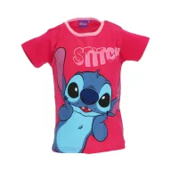   Disney Lilo i Stitch Surprised Pink dječja kratka majica, gornji dio 3 godine / 98 cm