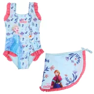   Disney Snježno kraljevstvo Frolic dječji kupaći kostim i sarong set 3 - 4 godine / 98 - 104 cm