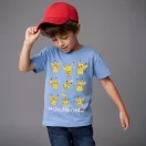 Pokémon Fun Squad Light Blue dječja kratka majica, gornji dio 3 godine / 98 cm