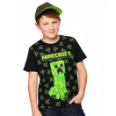 Minecraft Creeper dječja kratka majica, gornji dio 8 godina / 128 cm