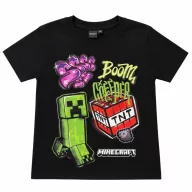   Minecraft Explosive dječja kratka majica, top 8 godina / 128 cm