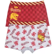   Harry Potter Red Lion dječje bokserice 2 komada/paket 6 - 8 godina / 116 - 128 cm