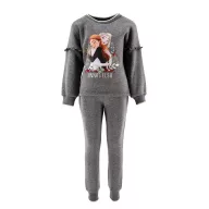   Disney Snježno kraljevstvo Fondness Grey dječja trenirka s fliterima, set za trčanje 5 godina / 110 cm