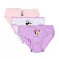   Disney Minnie Purple Dots dječje donje rublje, gaćice 3 komada/paket 6 - 8 godina / 116 - 128 cm
