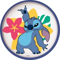   Disney Lilo i Stitch Palms Disney Lilo i Stitch protuklizna mikro plitka tanjur