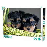 Psi Yorkie puzzle od 99 dijelova