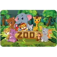 Životinje Zoo podmetač za tanjure 43x28 cm