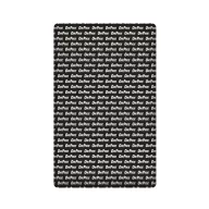 One Piece Black fitted sheet 90x200 cm