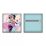   Disney Minnie Bubble jastuk, ukrasni jastuk s uklonjivom navlakom 35x35 cm Velur