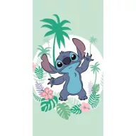   Disney Lilo i Stitch Green kupaonski ručnik, plažni ručnik 70x140cm
