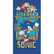   Sonic the Hedgehog Ring Team ručnik za kupanje, plažna ručnik 70x140cm (Brzo sušenje)