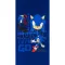 Sonic the Hedgehog Go Blur kupaonski ručnik, ručnik za plažu 70x140cm (Brzo sušenje)