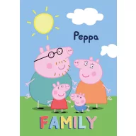 Pepina Praščić Family fleece deka 100x140cm
