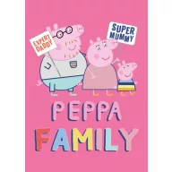 Pepina Praščić Family Pink polarno pokrivač 100x140cm