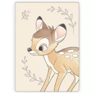 Disney Bambi Beige fleece deka 100x140cm