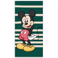   Disney Mickey Green kupaonski ogrtač, ručnik za plažu 60x120cm