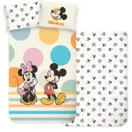   Disney Mickey Duo dječja posteljina za vrtić 100×135 cm, 40×60 cm