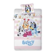 Bluey Joyful navlaka za posteljinu 140×200cm, 70×90 cm