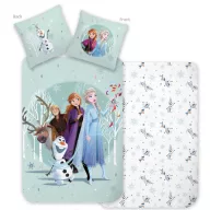   Disney Snježno kraljevstvo Forest Adventure dječja posteljina, vrtić 100x135 cm, 40x60 cm