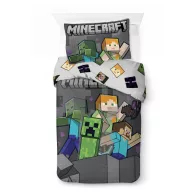   Minecraft Mob Fushion Mayhem posteljina 140×200cm, 70×90 cm