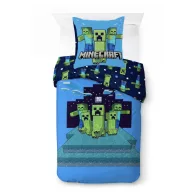 Minecraft Night Schemes posteljina 140×200cm, 70×90 cm