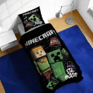 Minecraft Pixel Paradox posteljina 140×200 cm, 70×90 cm