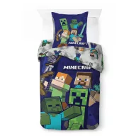 Minecraft Realms posteljina 140×200 cm, 70×90 cm