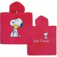 Snoopy Best Friend plažni ručnik pončo 50x100 cm