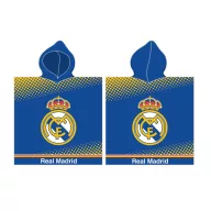 Real Madrid Blue plaža ručnik pončo 55x110 cm