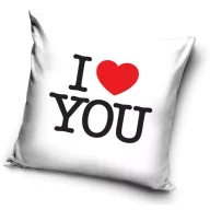 Ljubav White I love you jastučnica 40x40 cm