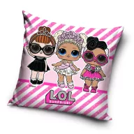 LOL Surprise Pop Queens jastuk, ukrasni jastuk 40 x 40 cm