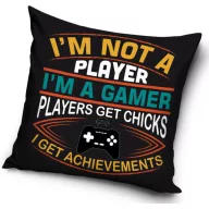 Gamer Achievements jastuk, ukrasni jastuk 40 x 40 cm