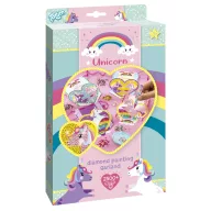 Jednorog Heart set dijamantnih girlanda, 4 komada