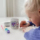 Jednorog Heart bojiva porculanska šalica 235 ml u ukrasnoj kutiji