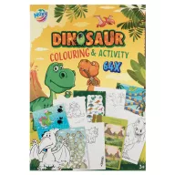 Dinosaurusi Fun set za bojanje i aktivnosti, 64 stranice