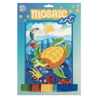   Životinje Animals Ocean set kreativnog mozaika od svjetlucave pjene