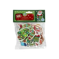 Božić Fun Set od 25 i pjenušavih naljepnica