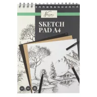 Šareno Nassau Spiralni skicirni blok, 20 lista, A4